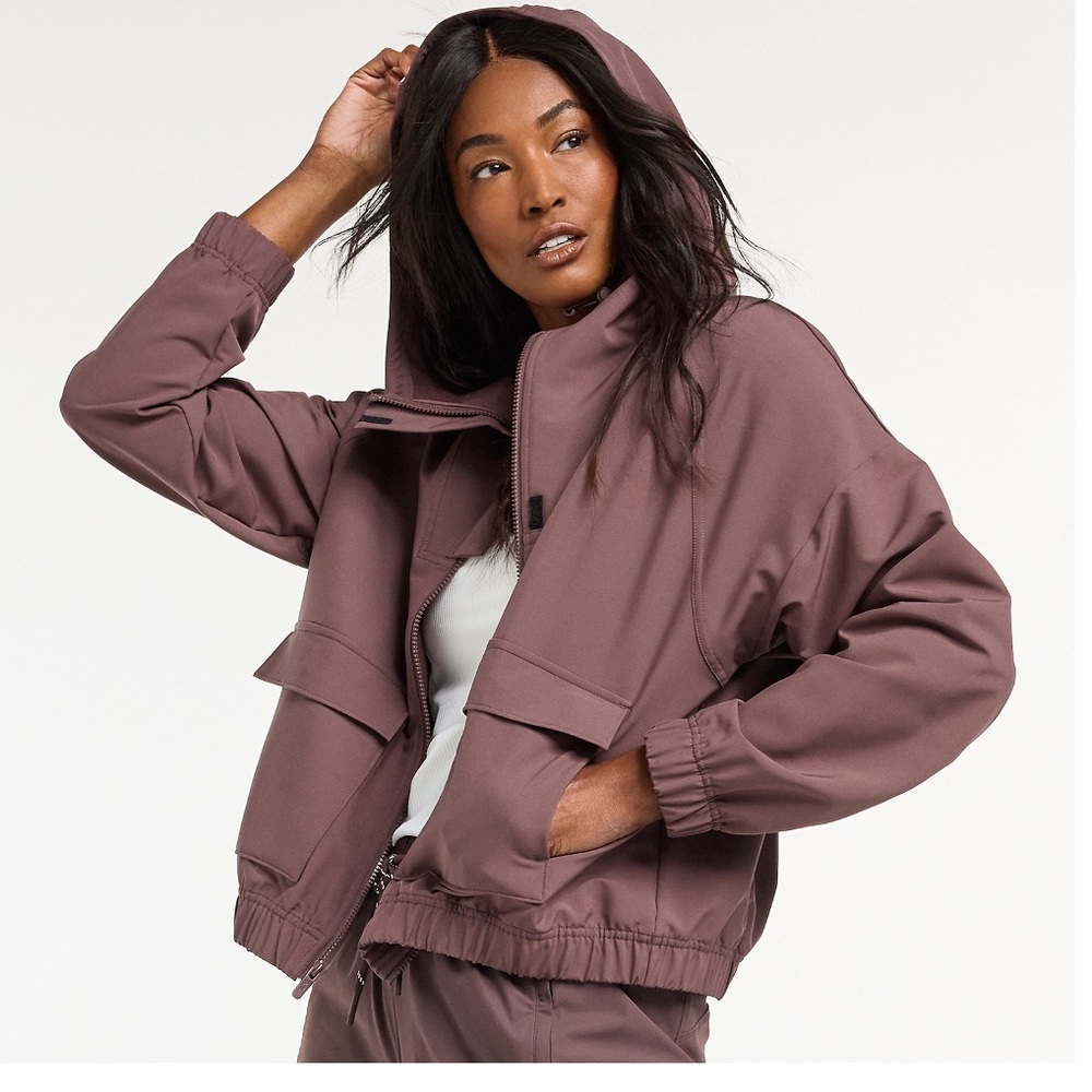 Women's FLX Hooded Woven Utility Jacket